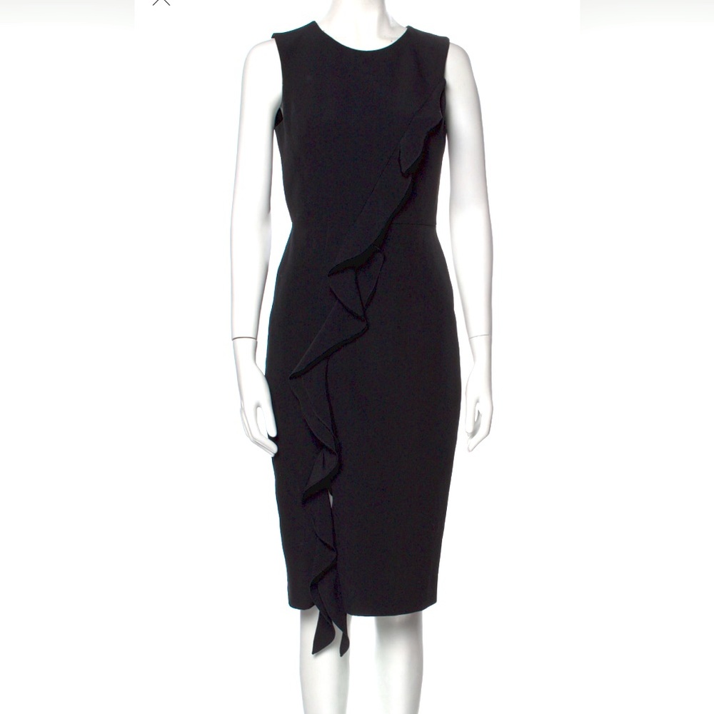 NWOT Ruffle Milly Midi Dress - size 2